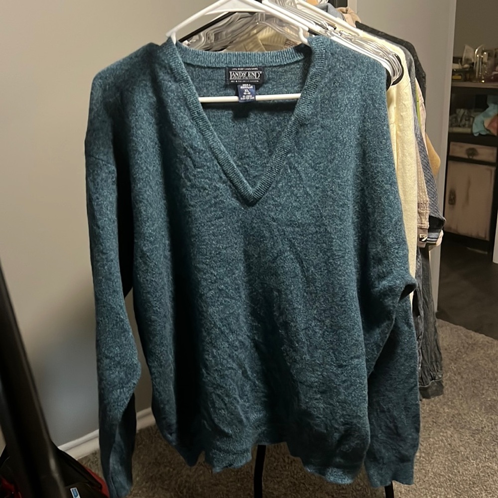 Lands end, 100% lambs wool, size xl,